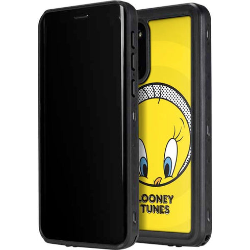 Looney Tunes Tweety Bird Full Galaxy S20 Waterproof Case