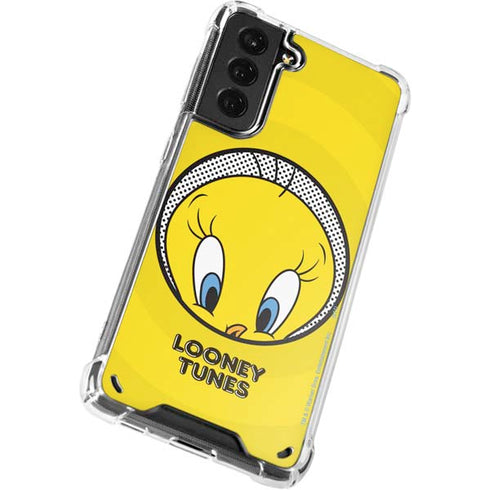 Looney Tunes Tweety Bird Full Galaxy S21 5G Clear Case