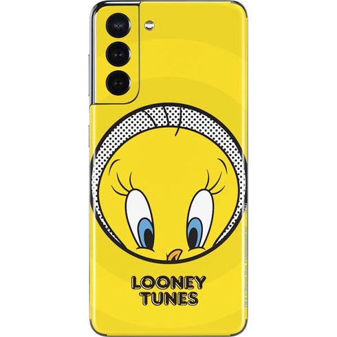 Looney Tunes Tweety Bird Full Galaxy S21 5G Skin