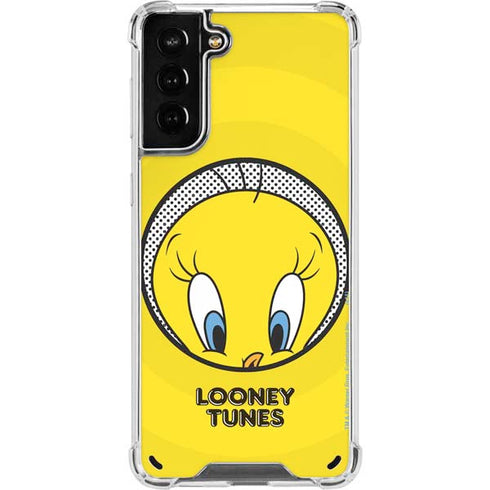 Looney Tunes Tweety Bird Full Galaxy S21 Plus 5G Clear Case