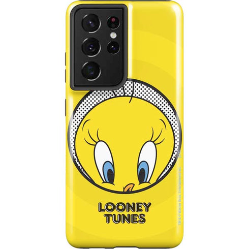 Looney Tunes Tweety Bird Full Galaxy S21 Ultra 5G Pro Case