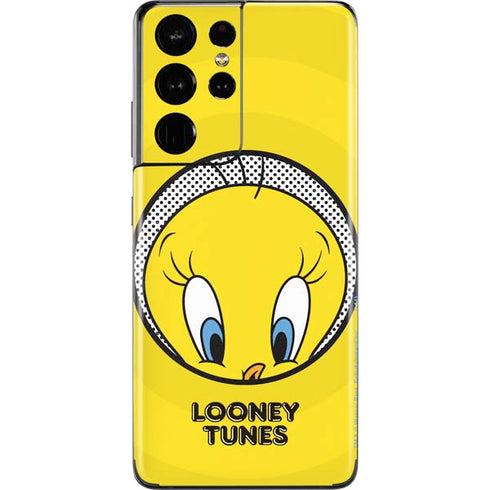 Looney Tunes Tweety Bird Full Galaxy S21 Ultra 5G Skin