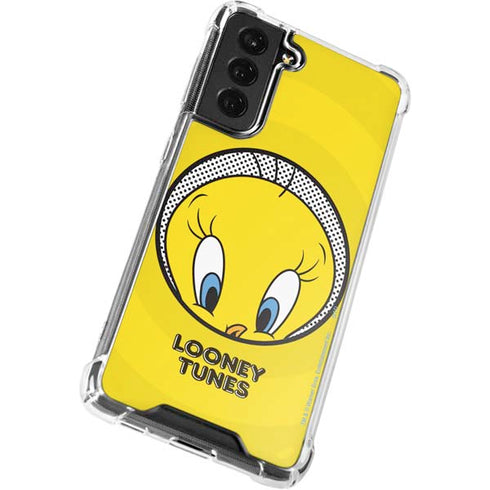 Looney Tunes Tweety Bird Full Galaxy S22 Clear Case