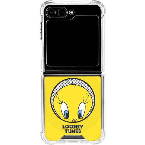 Looney Tunes Tweety Bird Full Galaxy Z Flip5 5G Clear Case