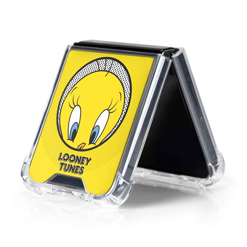Looney Tunes Tweety Bird Full Galaxy Z Flip5 5G Clear Case