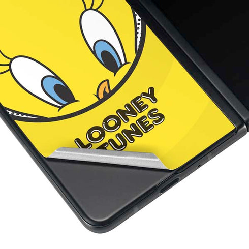 Looney Tunes Tweety Bird Full Galaxy Z Fold3 5G Skin
