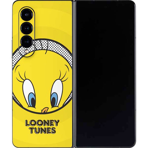 Looney Tunes Tweety Bird Full Galaxy Z Fold4 5G Skin