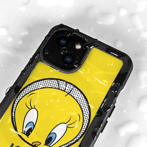 Looney Tunes Tweety Bird Full iPhone 13 Mini Waterproof Case