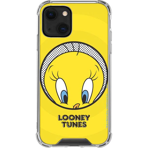Looney Tunes Tweety Bird Full iPhone 14 Plus Clear Case