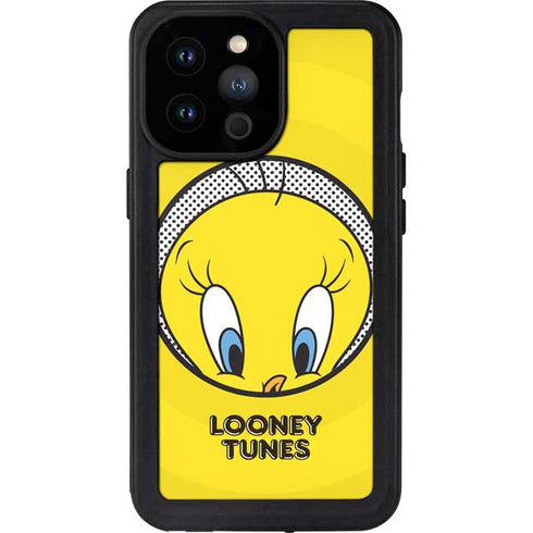 Looney Tunes Tweety Bird Full iPhone 14 Pro Max Waterproof Case