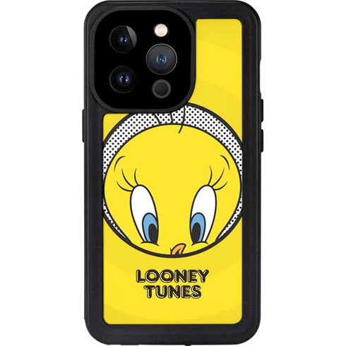 Looney Tunes Tweety Bird Full iPhone 14 Pro Waterproof Case
