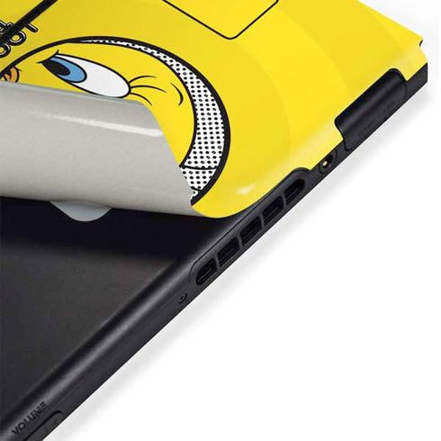 Looney Tunes Tweety Bird Full Nintendo Switch Bundle Skin