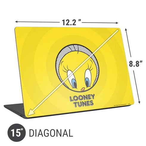 Looney Tunes Tweety Bird Full Universal Laptop 15in (12.2 x 8.8in) Skin