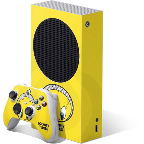 Looney Tunes Tweety Bird Full Xbox Series S Bundle Skin
