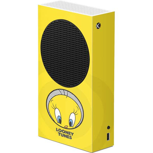 Looney Tunes Tweety Bird Full Xbox Series S Console Skin