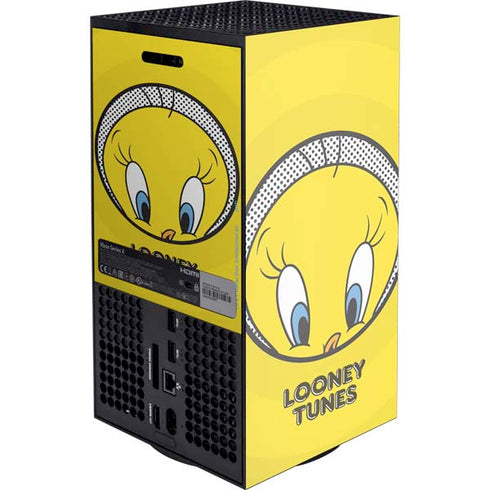 Looney Tunes Tweety Bird Full Xbox Series X Console Skin