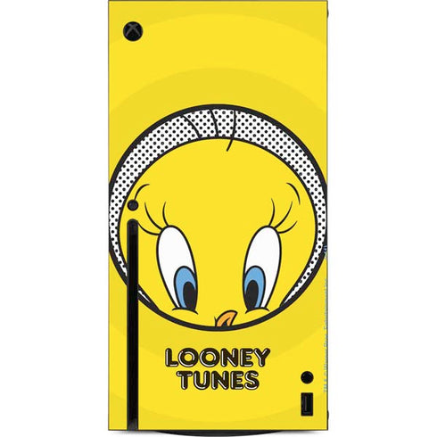 Looney Tunes Tweety Bird Full Xbox Series X Console Skin