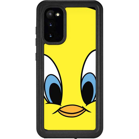 Looney Tunes Tweety Bird Galaxy S20 Waterproof Case