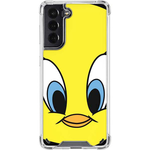 Looney Tunes Tweety Bird Galaxy S21 5G Clear Case