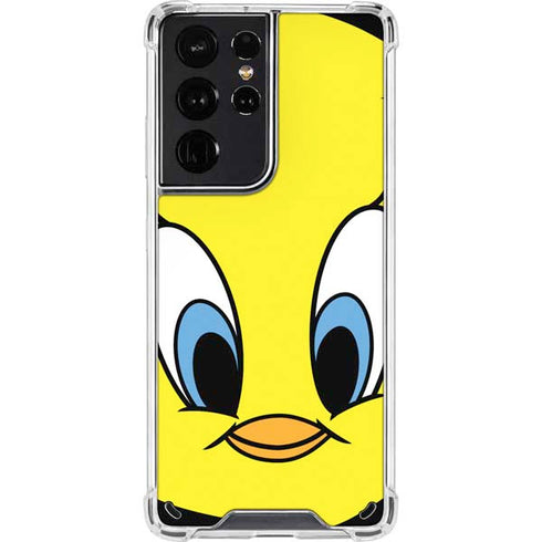 Looney Tunes Tweety Bird Galaxy S21 Ultra 5G Clear Case