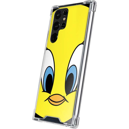 Looney Tunes Tweety Bird Galaxy S22 Ultra Clear Case