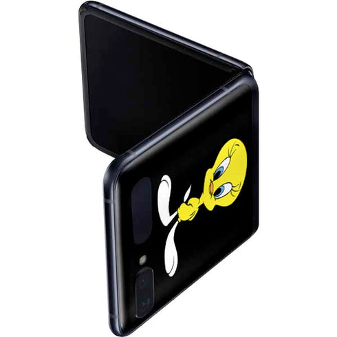 Looney Tunes Tweety Bird Galaxy Z Flip Skin