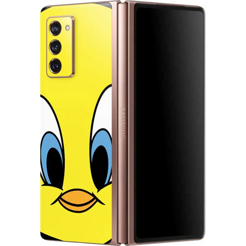 Looney Tunes Tweety Bird Galaxy Z Fold2 5G Skin