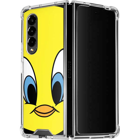 Looney Tunes Tweety Bird Galaxy Z Fold4 5G Clear Case