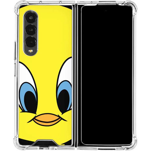 Looney Tunes Tweety Bird Galaxy Z Fold4 5G Clear Case