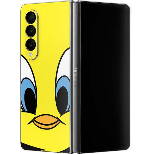 Looney Tunes Tweety Bird Galaxy Z Fold4 5G Skin