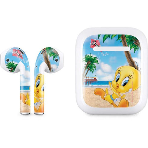 Looney Tunes Tweety Bird Ipod Apple AirPods Skin