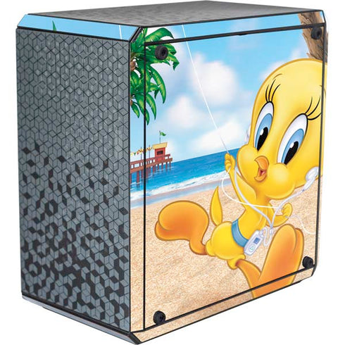 Looney Tunes Tweety Bird Ipod Cooler Master MasterBox Q300L Mini Tower Skin