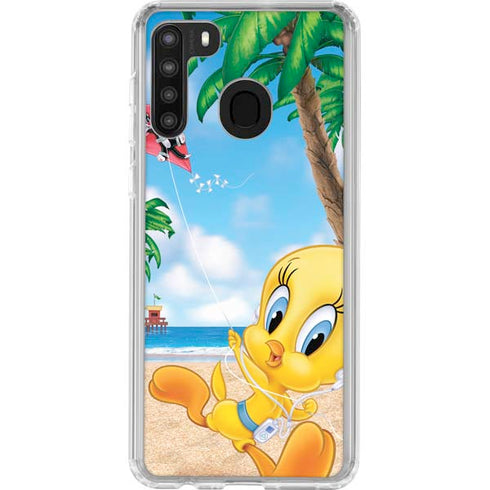 Looney Tunes Tweety Bird Ipod Galaxy A21 Clear Case