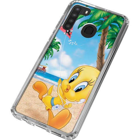 Looney Tunes Tweety Bird Ipod Galaxy A21 Clear Case