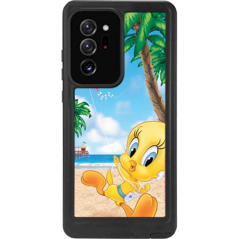 Looney Tunes Tweety Bird Ipod Galaxy Note20 Ultra 5G Waterproof Case