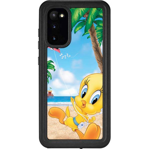 Looney Tunes Tweety Bird Ipod Galaxy S20 Waterproof Case