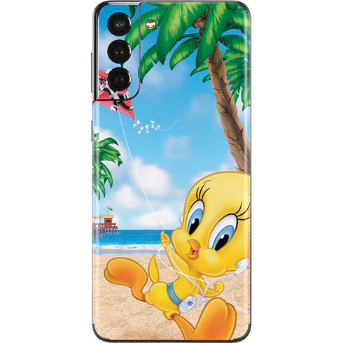 Looney Tunes Tweety Bird Ipod Galaxy S21 Plus 5G Skin
