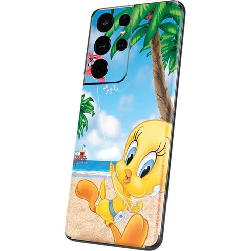 Looney Tunes Tweety Bird Ipod Galaxy S21 Ultra 5G Skin