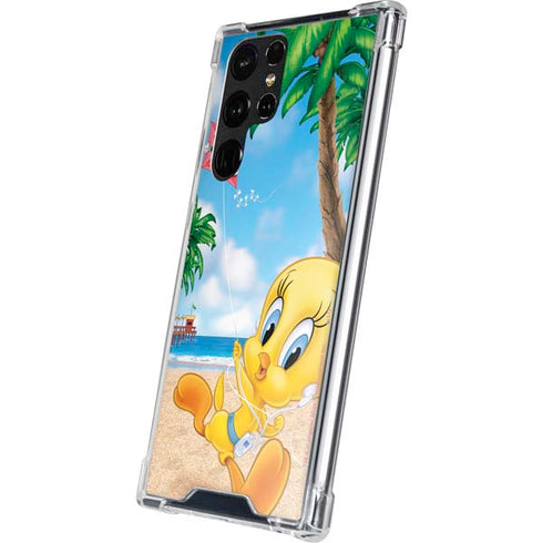 Looney Tunes Tweety Bird Ipod Galaxy S22 Ultra Clear Case