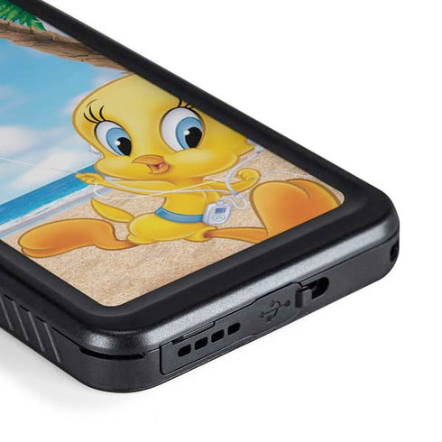 Looney Tunes Tweety Bird Ipod Galaxy S23 Plus Waterproof Case