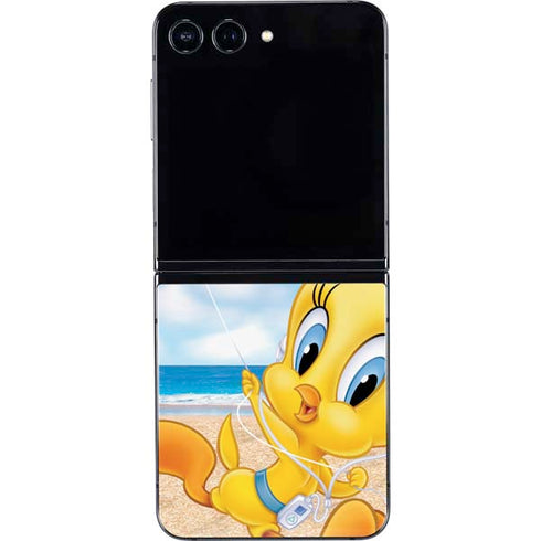 Looney Tunes Tweety Bird Ipod Galaxy Z Flip5 5G Skin