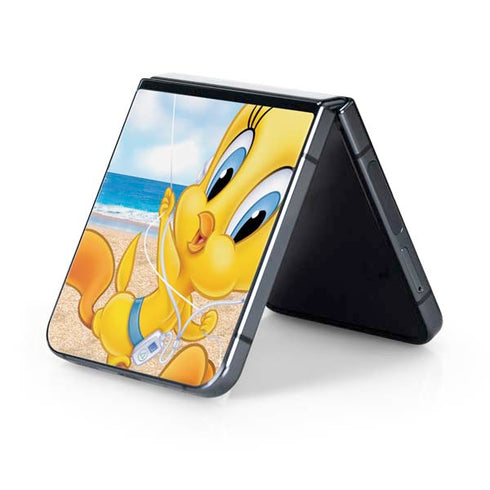 Looney Tunes Tweety Bird Ipod Galaxy Z Flip5 5G Skin