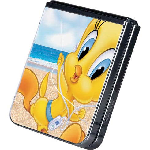 Looney Tunes Tweety Bird Ipod Galaxy Z Flip5 5G Skin