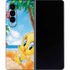 Looney Tunes Tweety Bird Ipod Galaxy Z Fold4 5G Skin