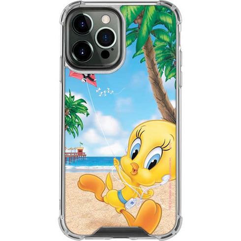Looney Tunes Tweety Bird Ipod iPhone 13 Pro Max Clear Case