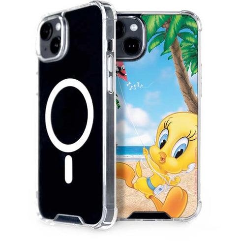 Looney Tunes Tweety Bird Ipod iPhone 15 Plus MagSafe Case