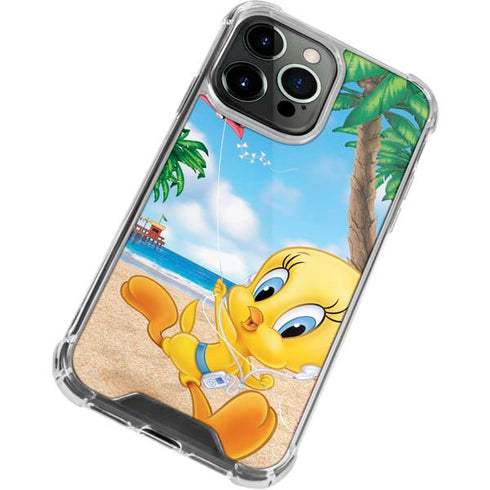 Looney Tunes Tweety Bird Ipod iPhone 14 Pro Max Clear Case
