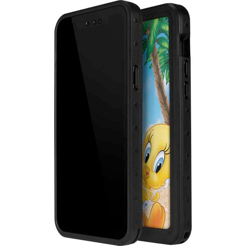 Looney Tunes Tweety Bird Ipod iPhone 14 Pro Max Waterproof Case