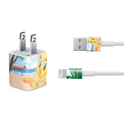 Looney Tunes Tweety Bird Ipod iPhone Charger (5W USB) Skin