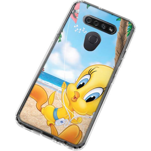 Looney Tunes Tweety Bird Ipod LG K51/Q51 Clear Case